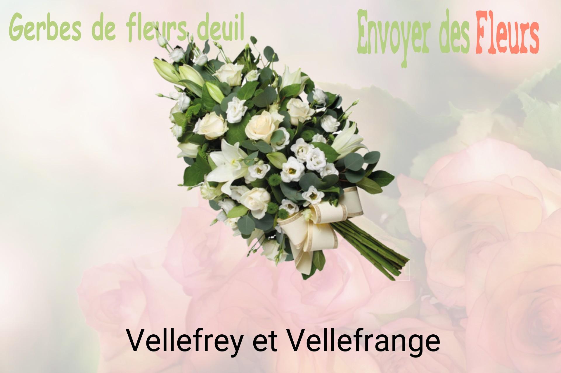 Gerbe de fleurs de deuil livrée à Vellefrey-et-Vellefrange
